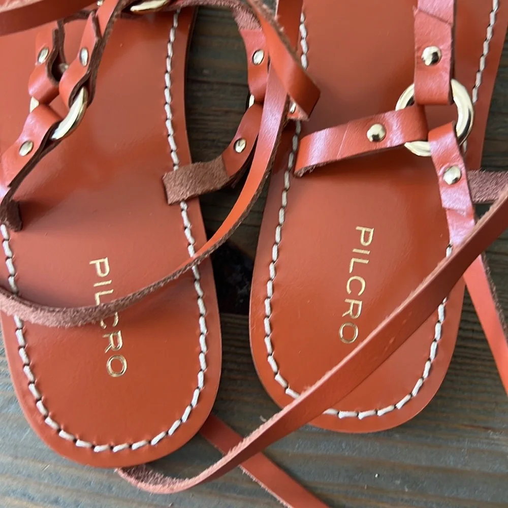 Pilcro New Ankle Wrap Sandals 7 - Picture 3 of 6